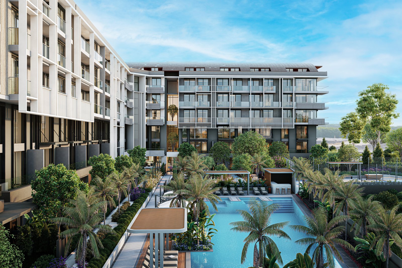 Antalya'da Premium Modern Daireler - Vatandaşlık İçin İdeal