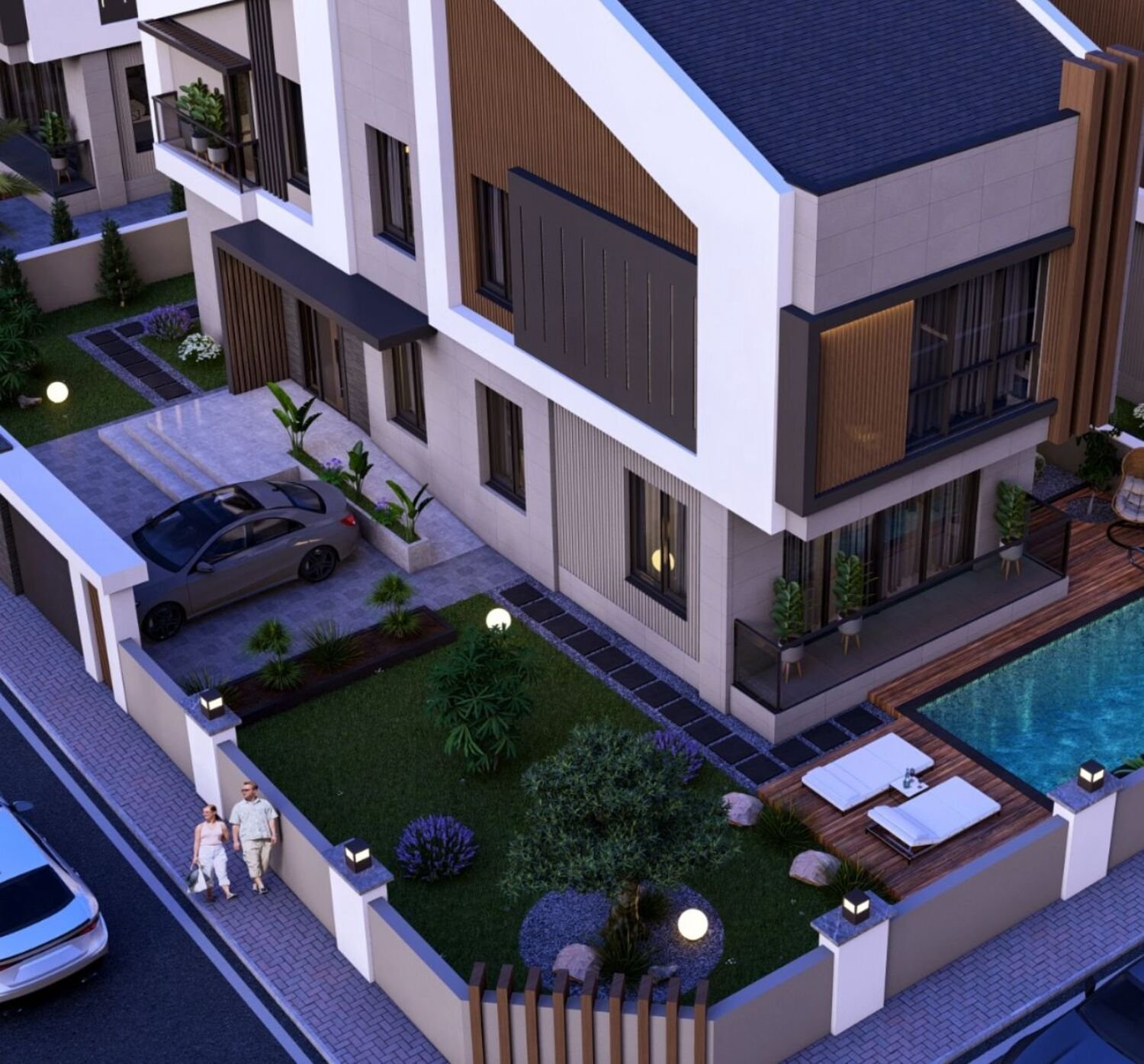 Dağ Manzaralı Antalya'da Satılık Lüks Villalar