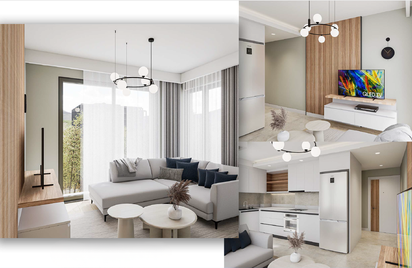 Lara Plajı Yakınında Antalya'da Satılık Lüks Modern Daireler