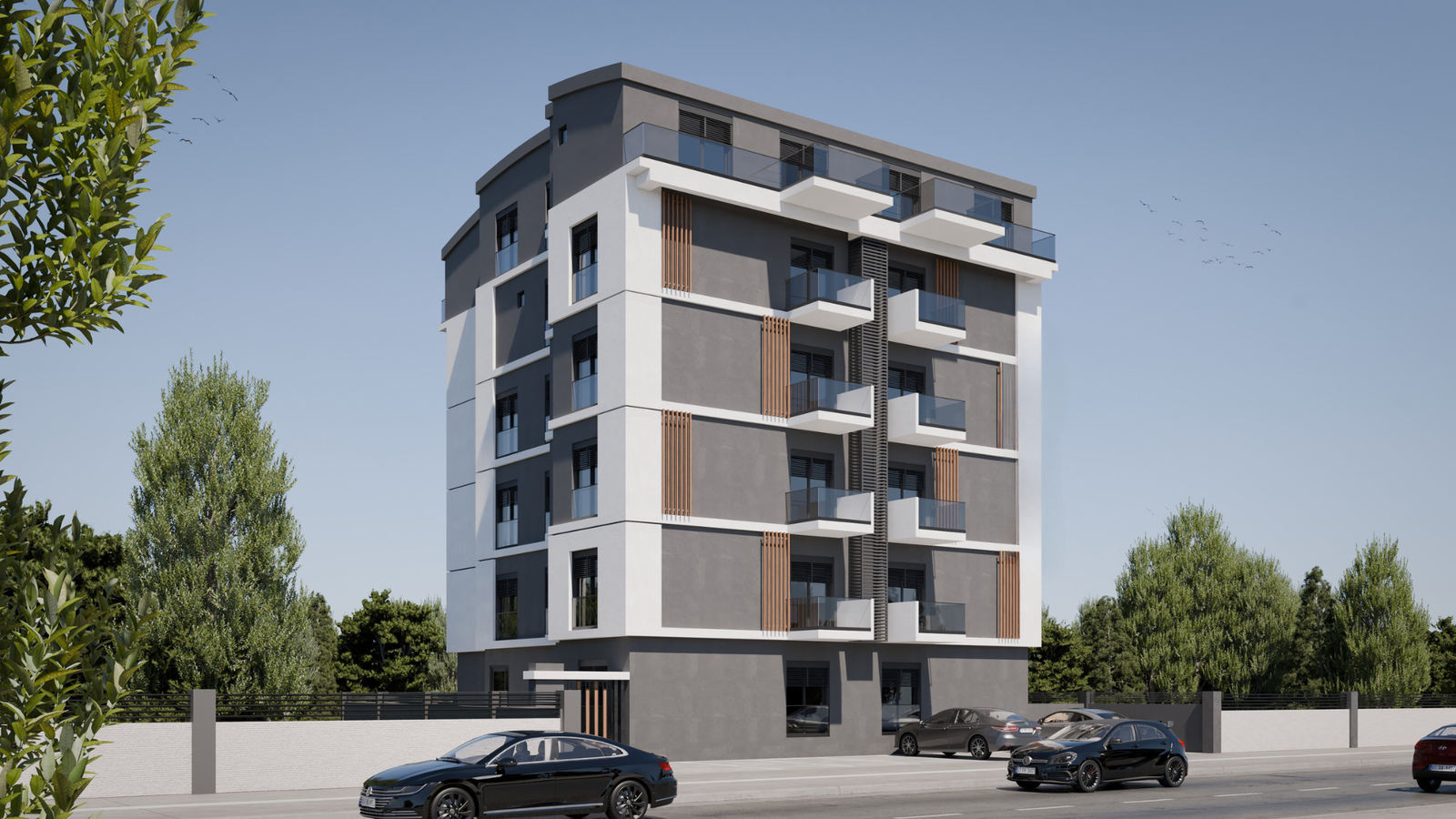 Antalya Merkezine Yakın Lüks Modern Daireler