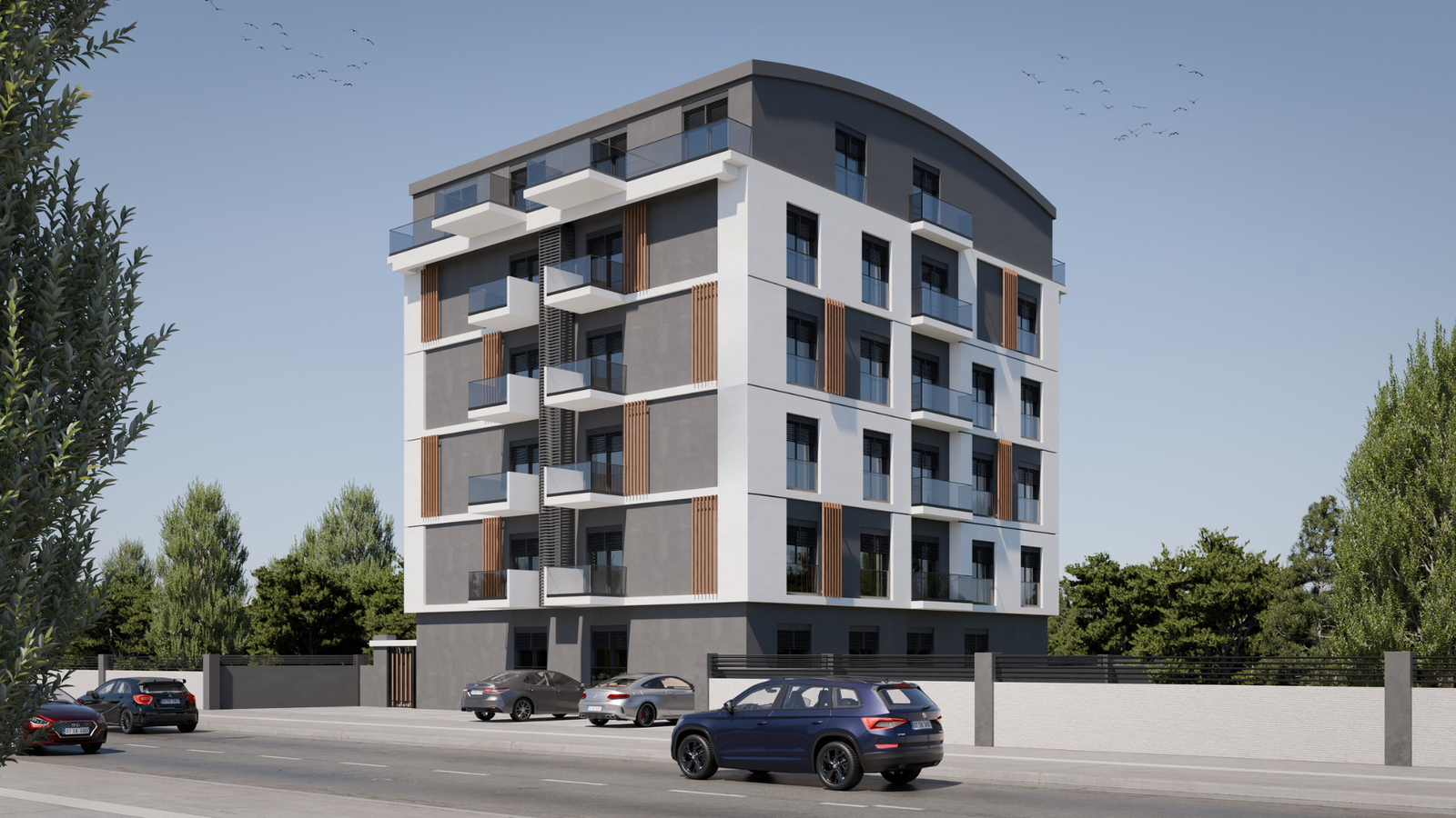 Antalya Merkezine Yakın Lüks Modern Daireler