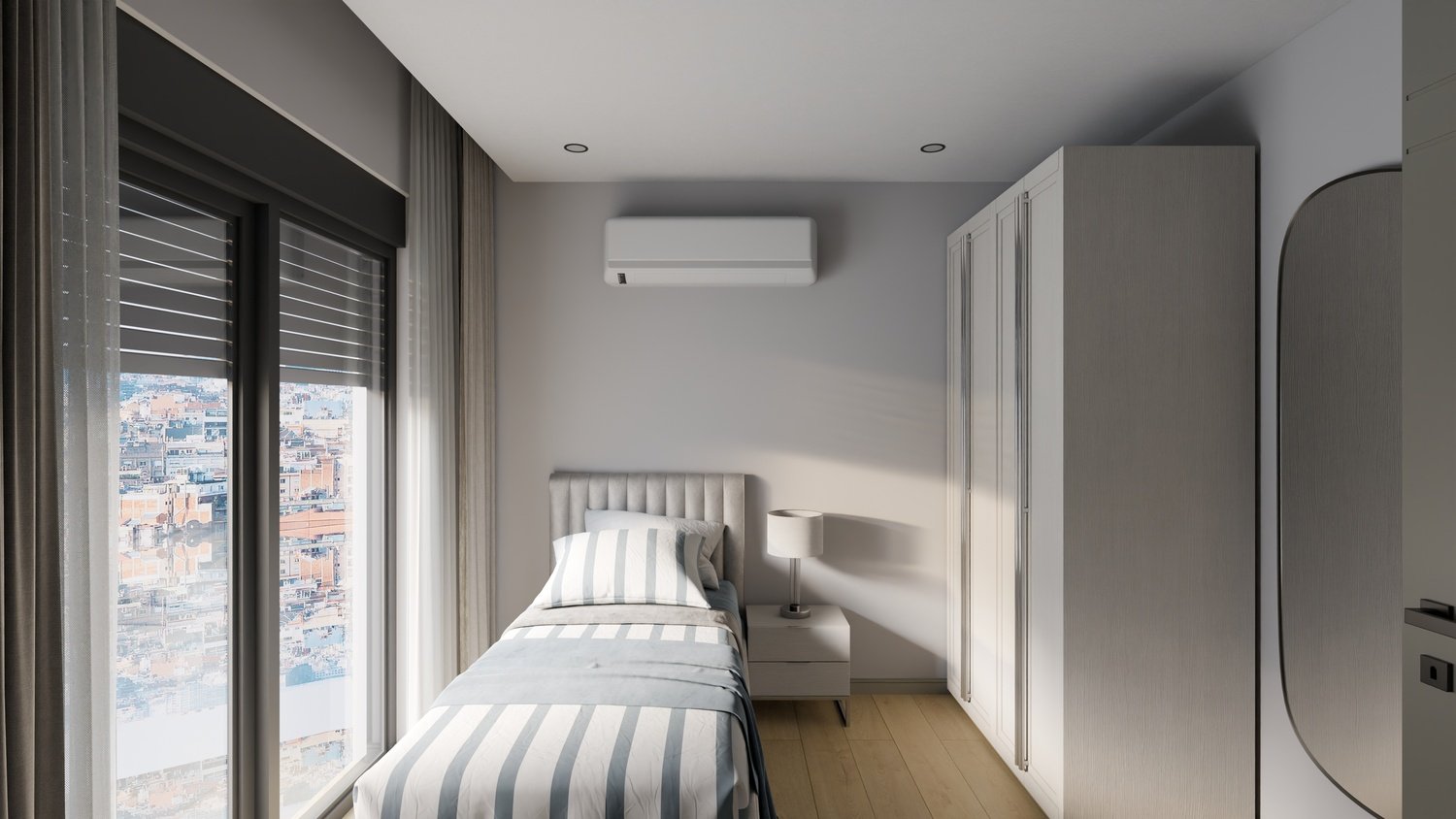 Antalya Merkezine Yakın Lüks Modern Daireler