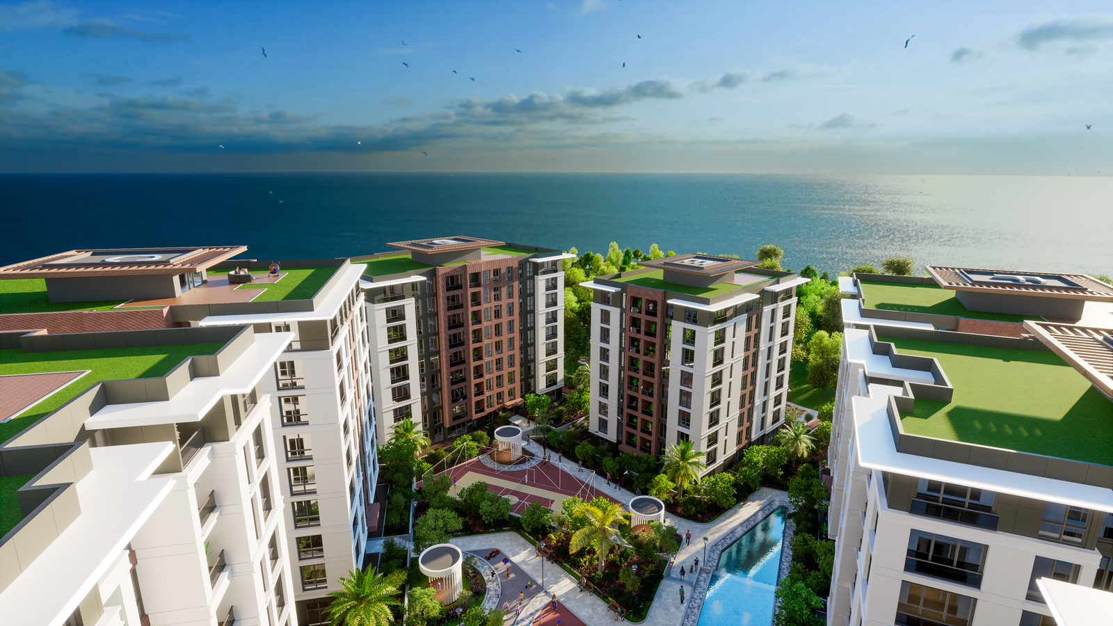 Premium Apartments in Istanbul Beylikdüzü's Largest Urban Transformation Project