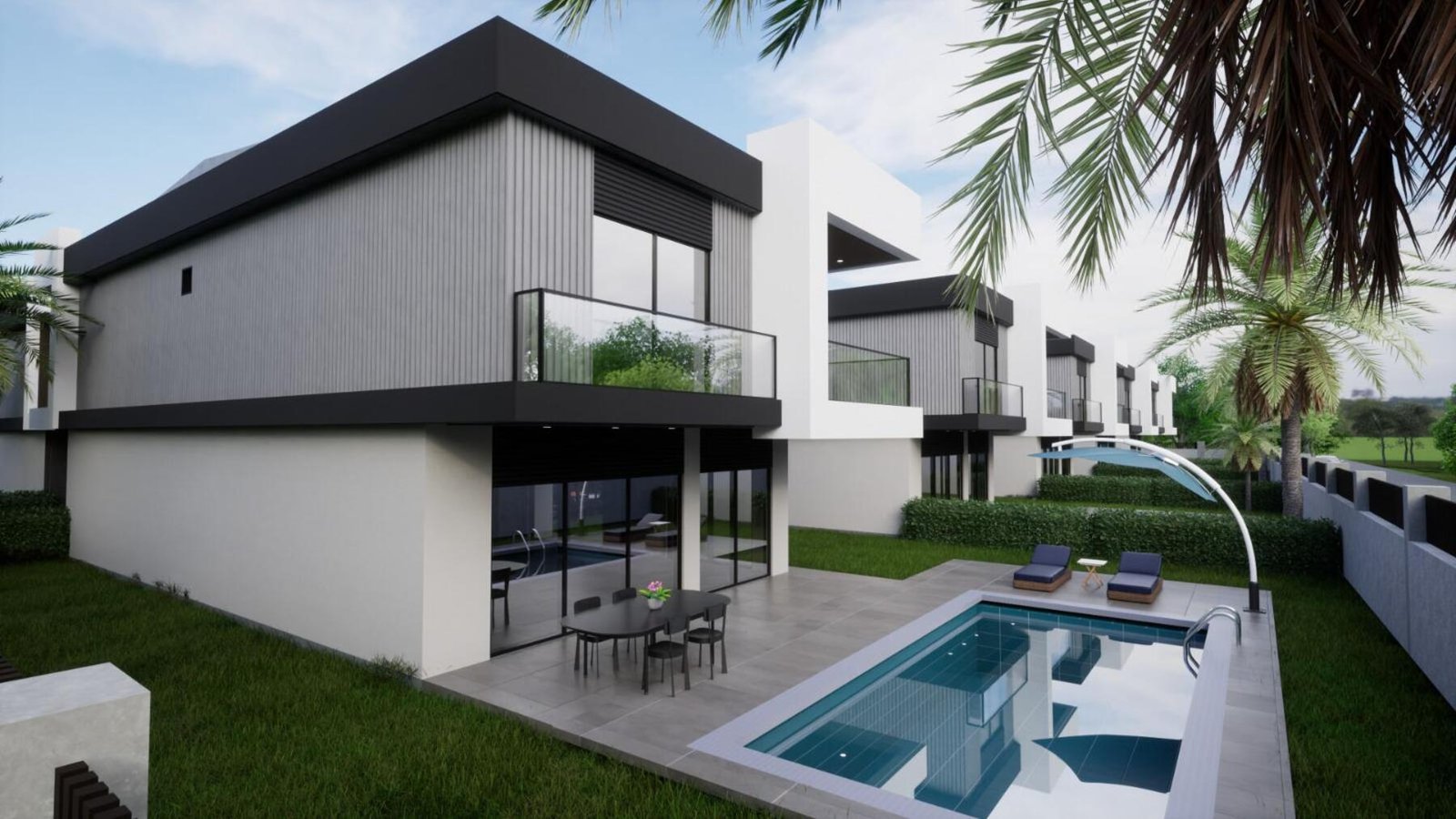 Özel Yüzme Havuzlu Lüks 5 Yatak Odalı Villalar Antalya'da