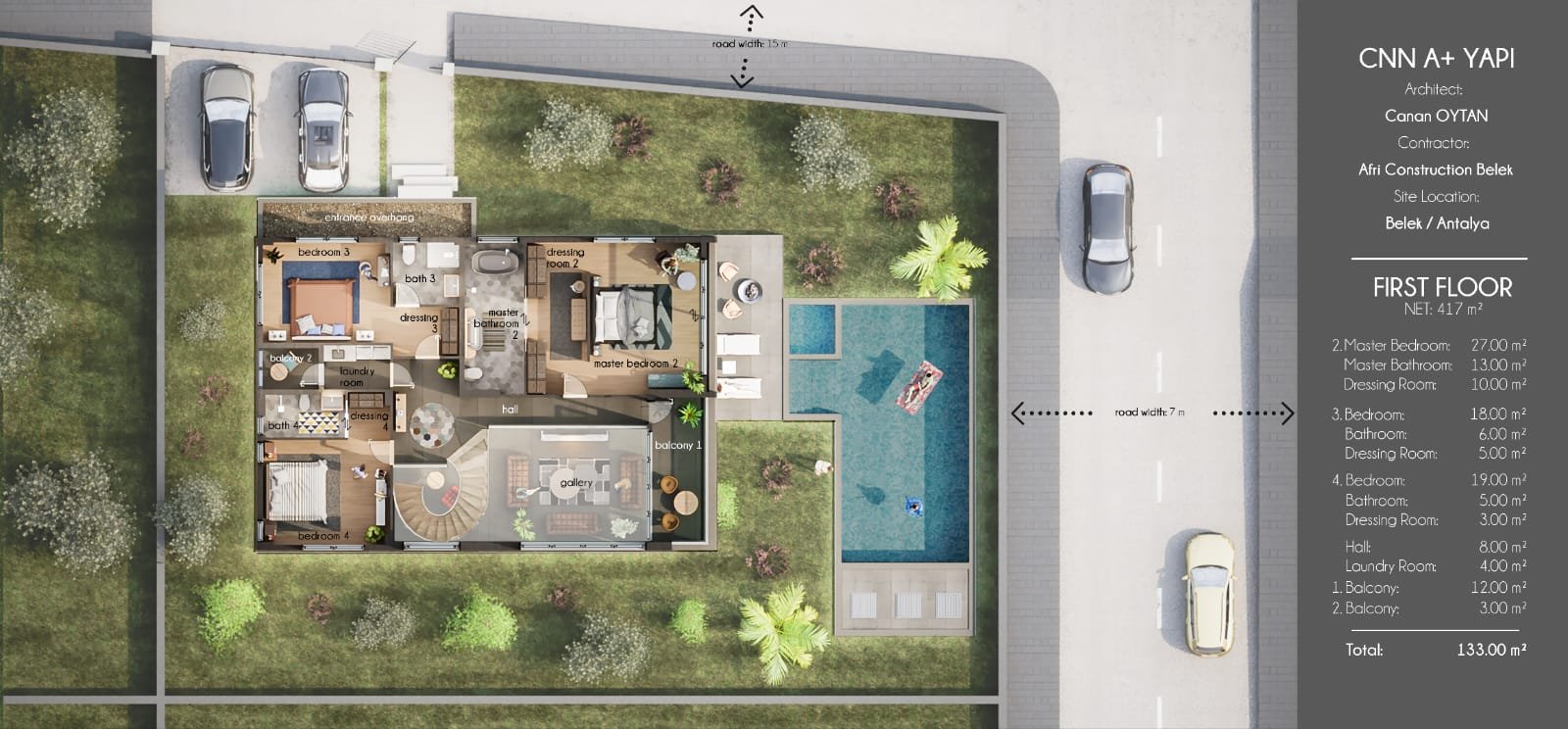 Luxury Villa for Sale in Belek, Antalya - Modern Design