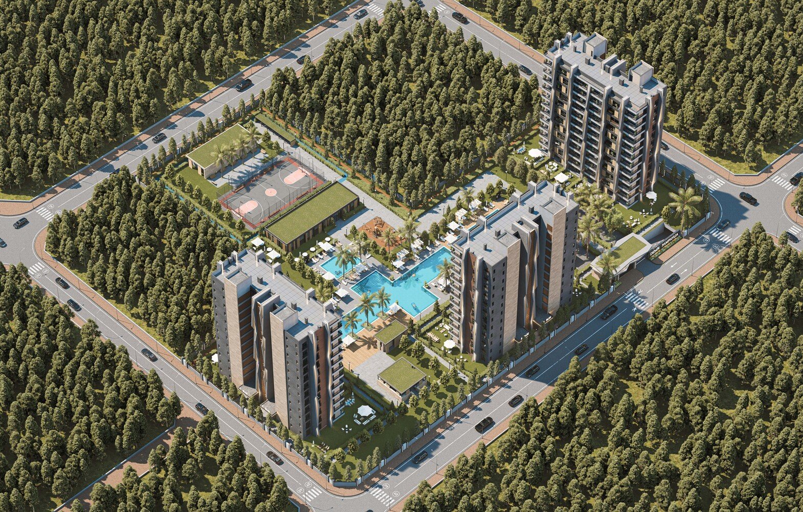 Antalya'da Lüks Daireler - Öncelikli Yatırım Fırsatları