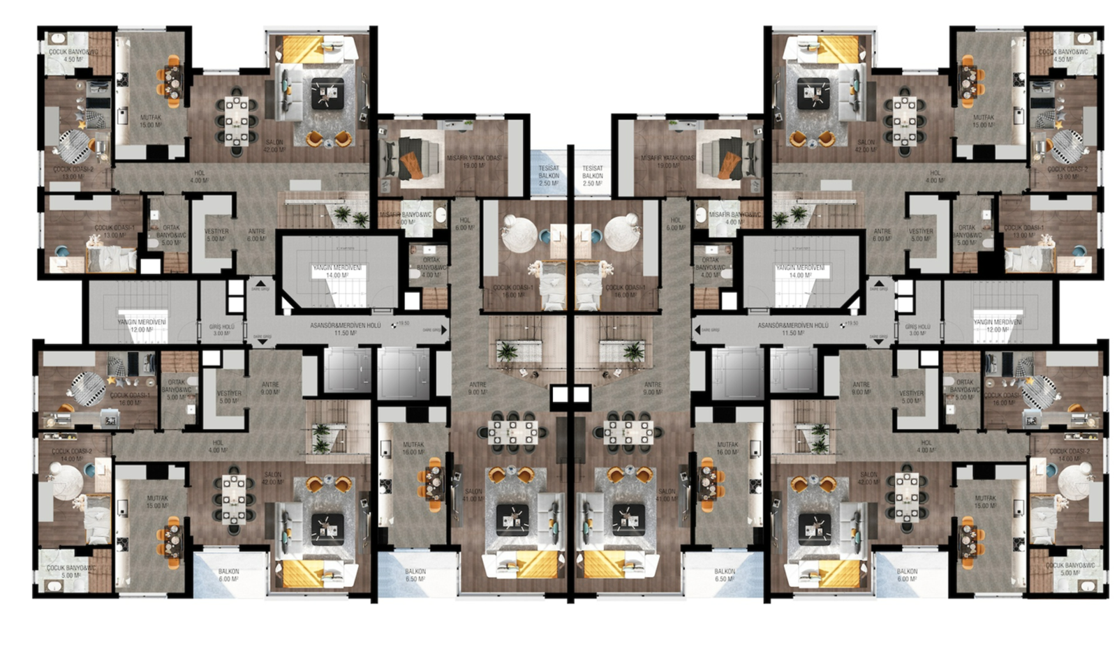 Luxury Apartments in Antalya Konyaaltı for Sale