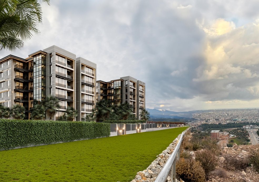 Antalya'da Lüks Daireler - Muhteşem Şehir Manzarasıyla Modern Yaşam