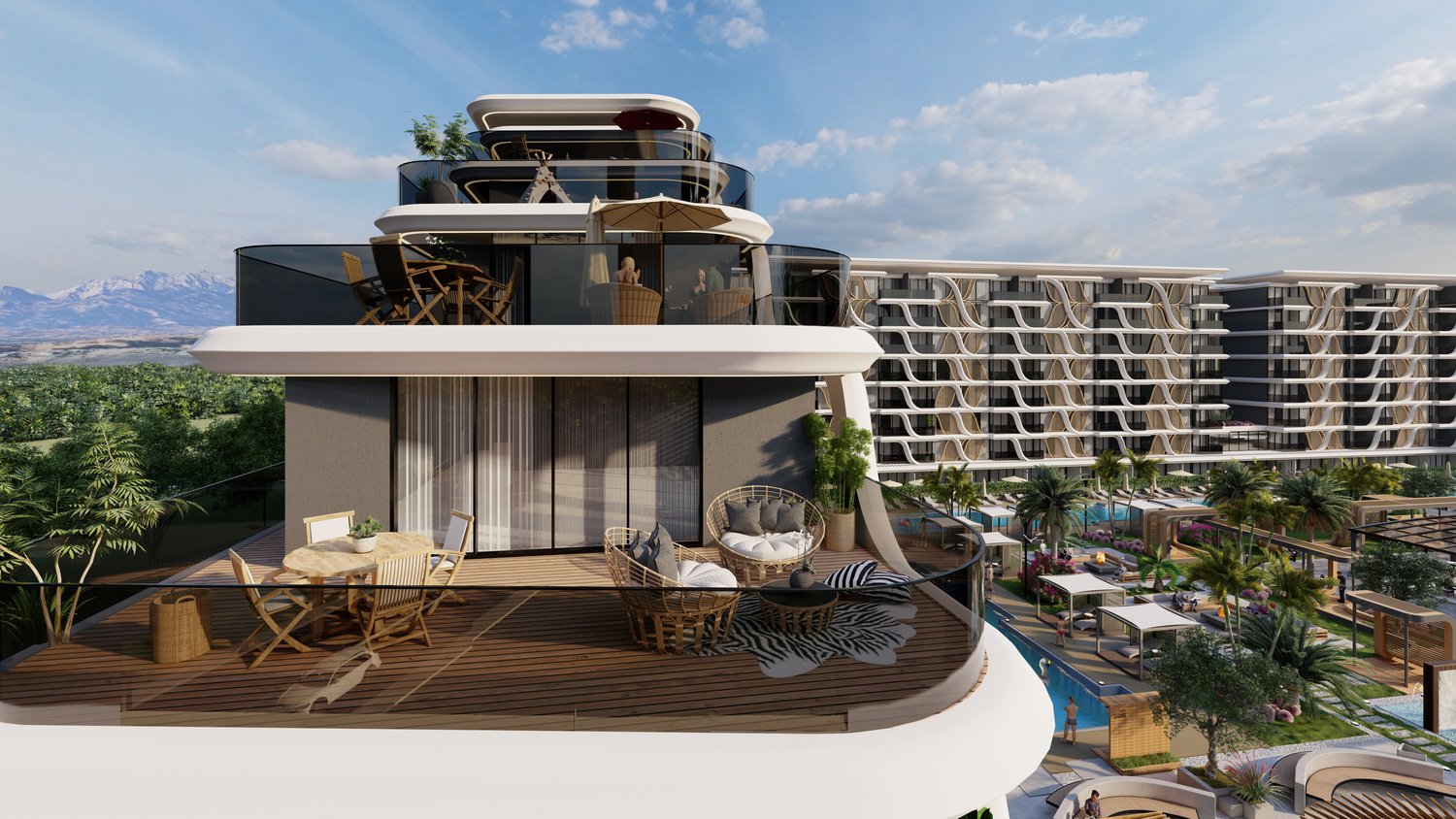 Antalya'da İkamet İzni Uygun Premium Lüks Daireler