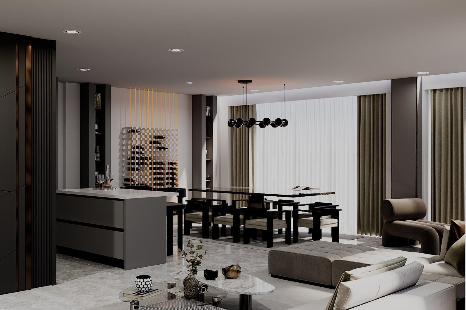 Lüks 6 Yatak Odalı Triplex Villa - Türk Vatandaşlığına Uygun Molla Yusuf