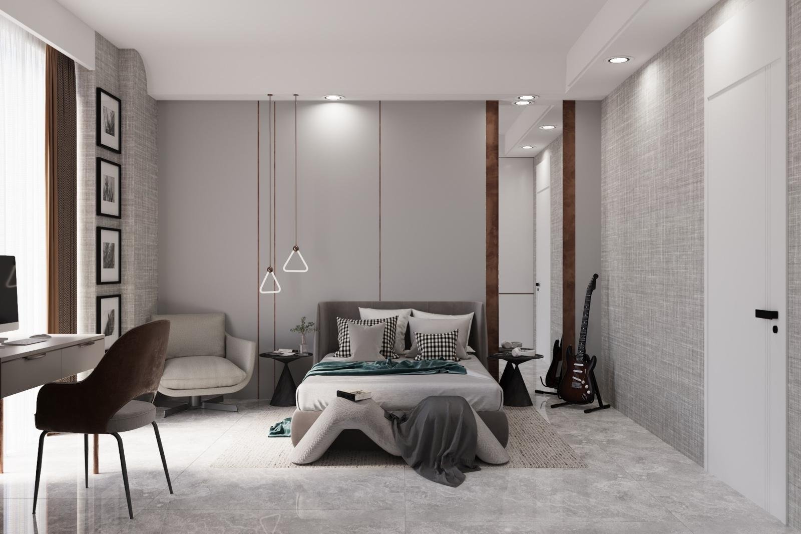Lüks 6 Yatak Odalı Triplex Villa - Türk Vatandaşlığına Uygun Molla Yusuf
