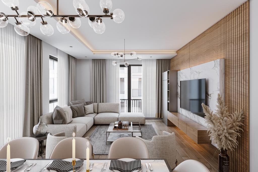 İstanbul'da Prestijli Konumda Modern Daireler